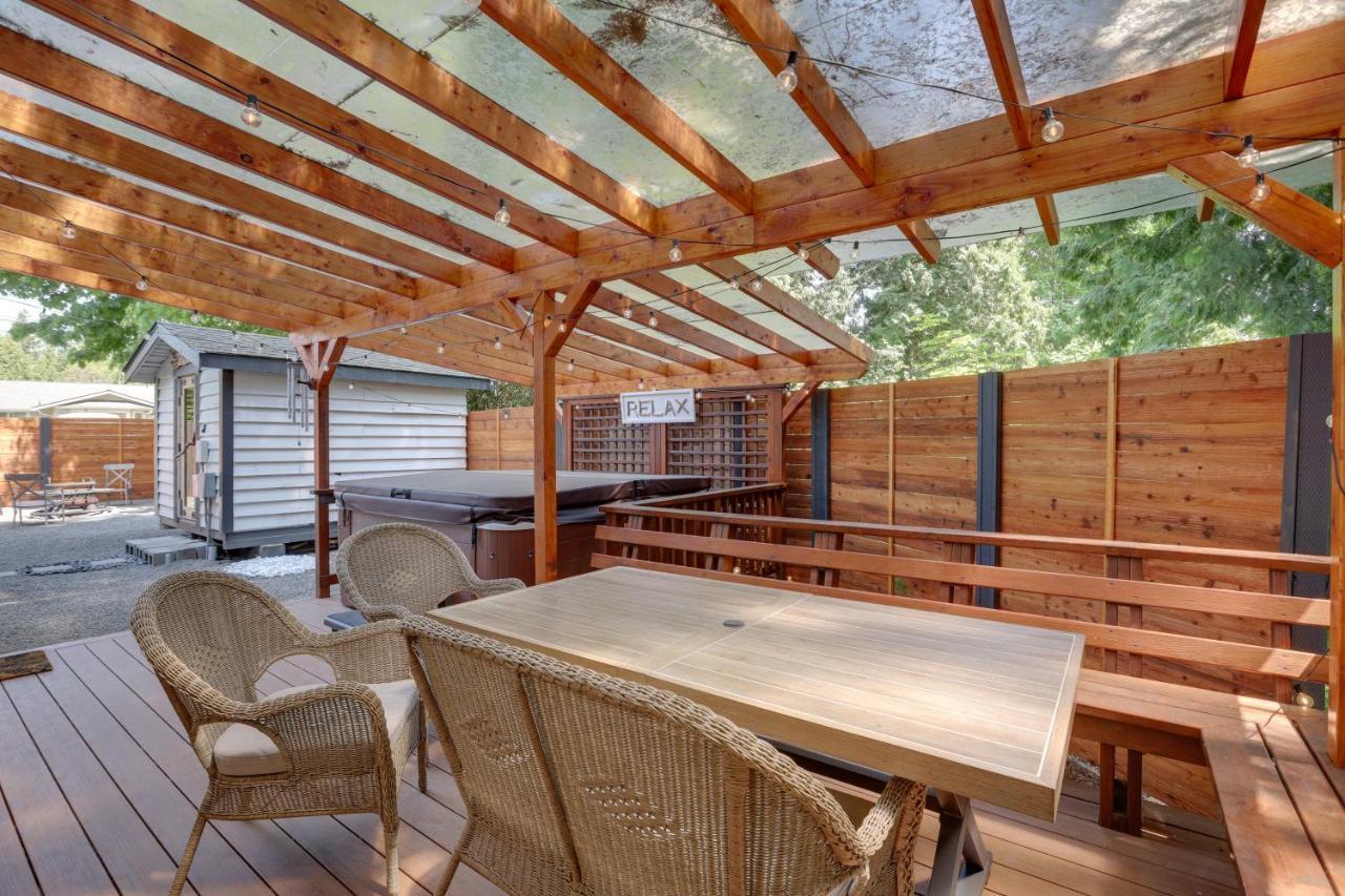 Farmhouse With Private Hot Tub Less Than 1 Mile To Birch Bay Blaine Exterior foto